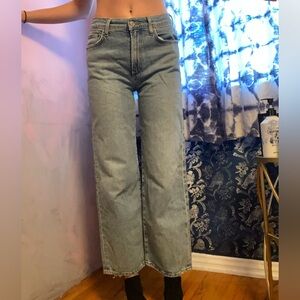 Agolde Light Blue Flare Jeans